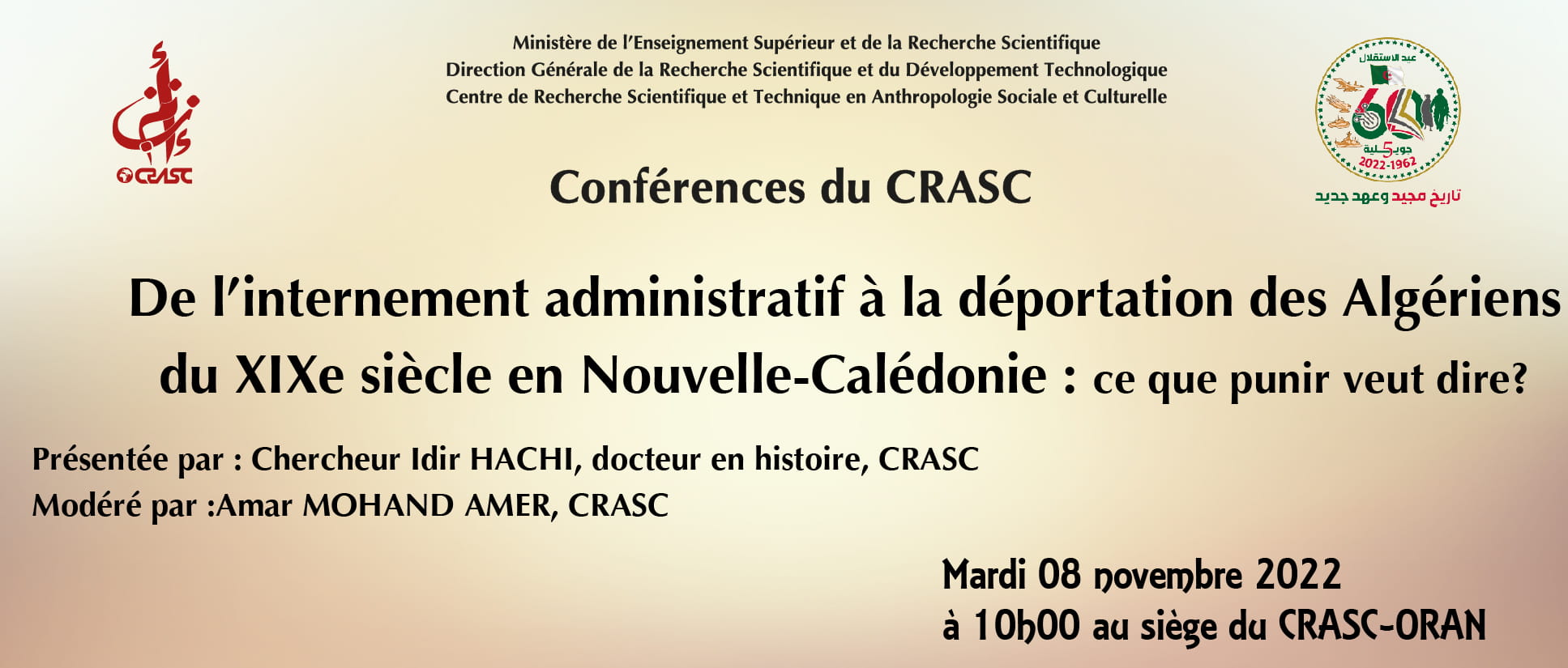 De l’internement administratif à la déportation des algéries du XIXe siècle en Nouvelle-Calédonie : ce que punir veut dire?