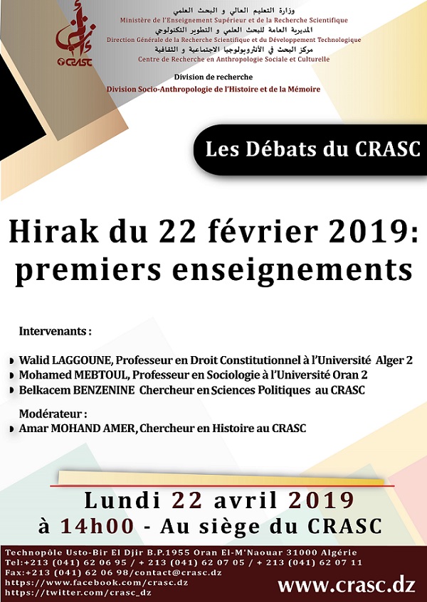 Hirak du 22 février 2019: Premiers enseignements