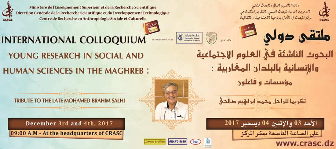 Young research in social and human sciences in the Maghreb : institutions and actors, Tribute to the late  Mohamed Brahim Salhi