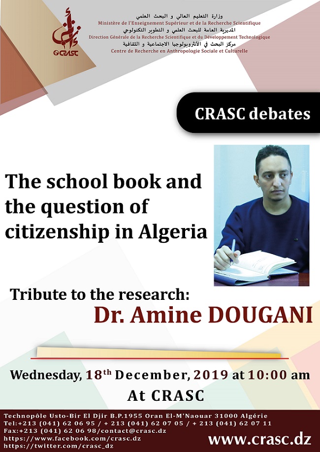 The School Book and the Question of Citizenship in Algeria