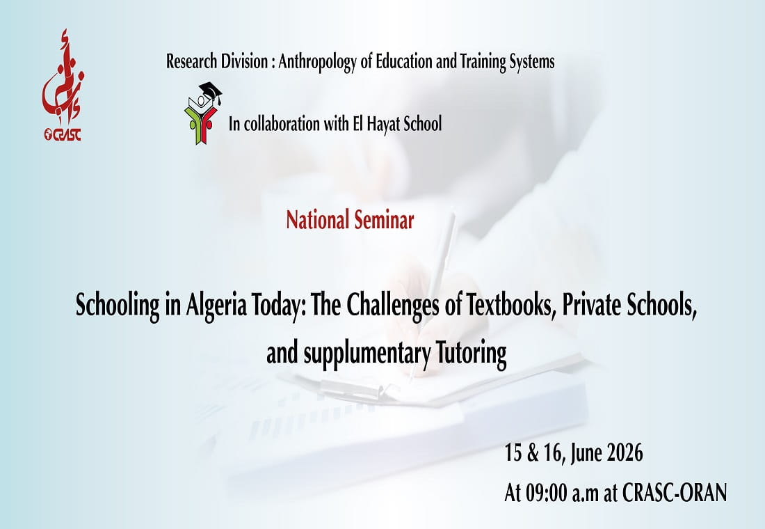 Schooling in Algeria Today: The Challenges of Textbooks, Private Schools, and supplementary Tutoring
