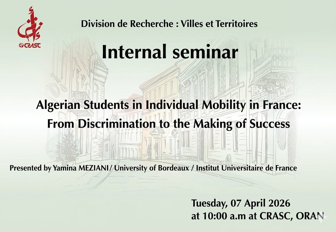 Algerian Students in Individual Mobility in France