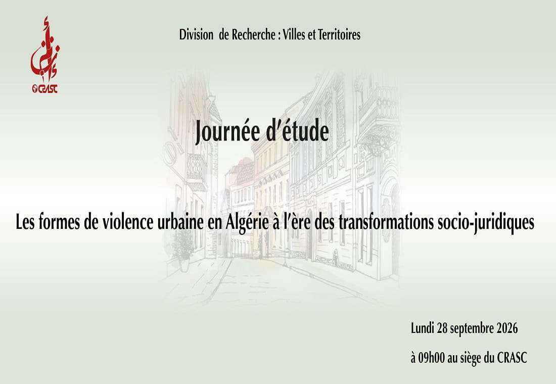 Forms of Urban Violence in Algeria in Light of Socio-Legal Transformations