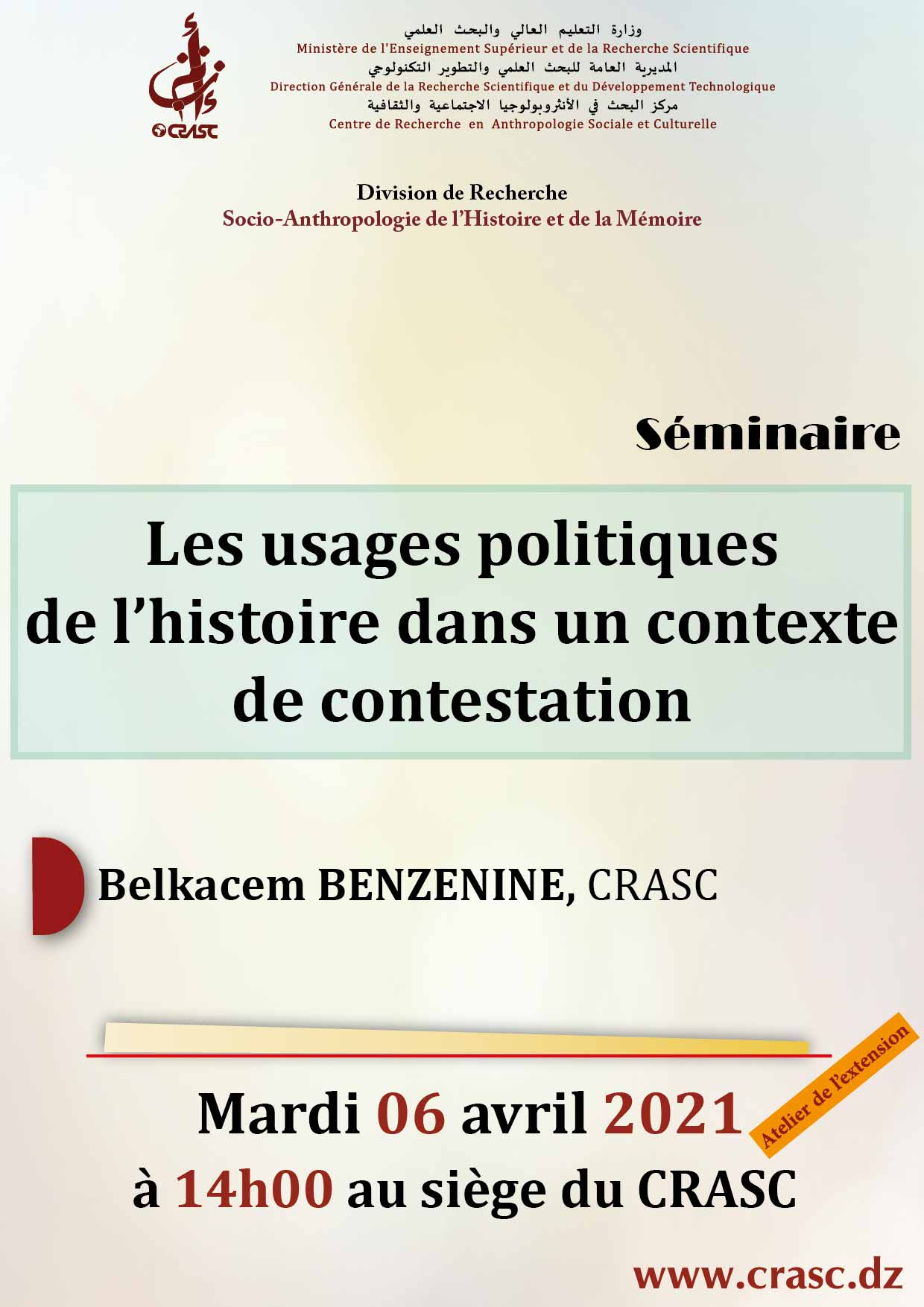 Les usages politiques de l’histoire dans un contexte de contestation