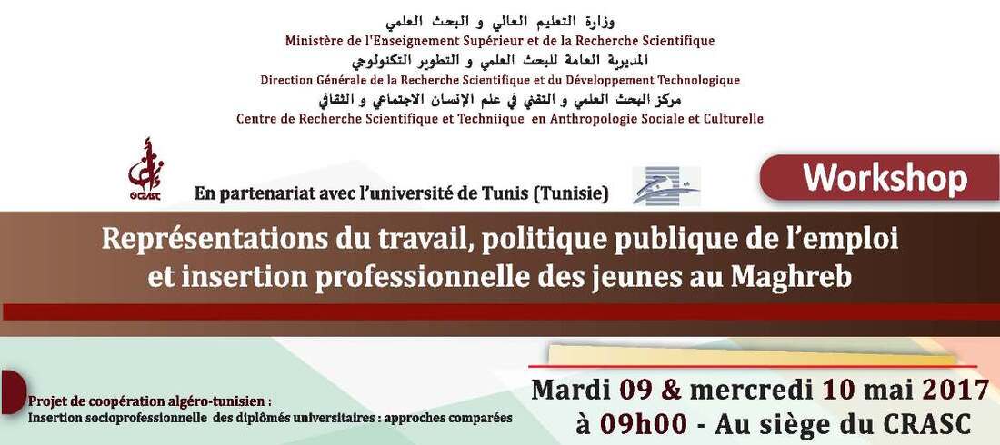 Représentations du travail, politique publique de l’emploi et insertion professionnelle des jeunes au Maghreb