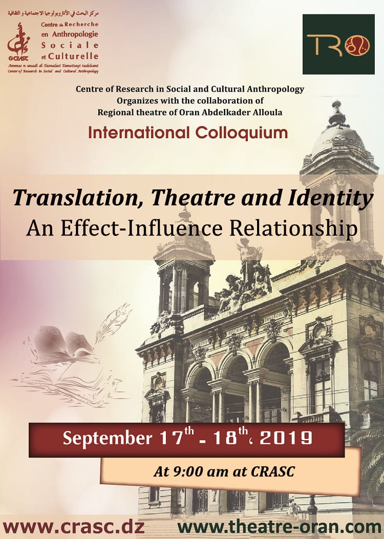 Translation, Theatre and Identity An Effect-Influence Relationship
