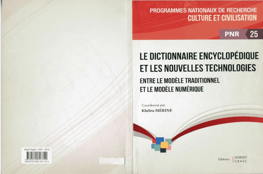 The Encyclopaedic Dictionary and New Technologies: