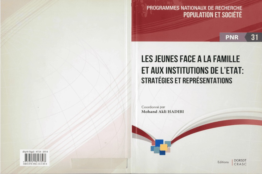 Youth, Family and State Institutions: Strategies and Perspectives.