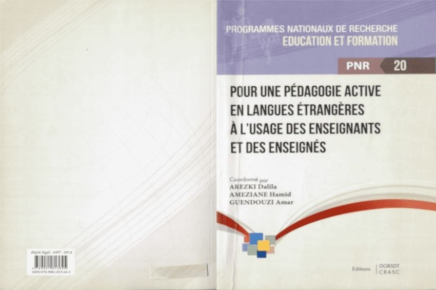 Toward an Active Pedagogy in Foreign Languages for the Use of Teachers and Learners
