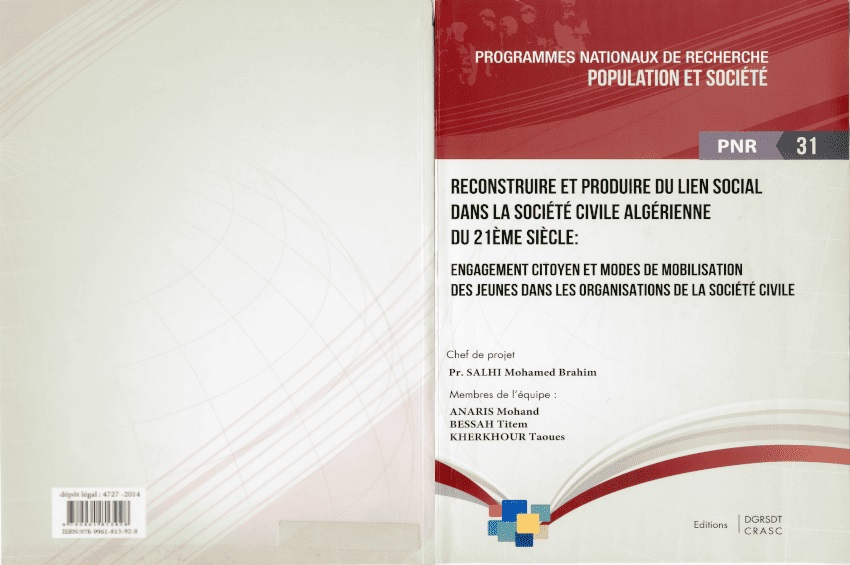 Reconstructing and Producing Social Bonds within 21st-Century Algerian Civil Society