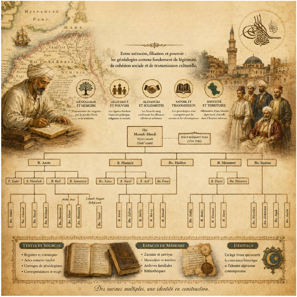Genealogies and Formation of Algerian Identity during the Ottoman Period (1500–1800) : Case of the Ghris Region in Mascara