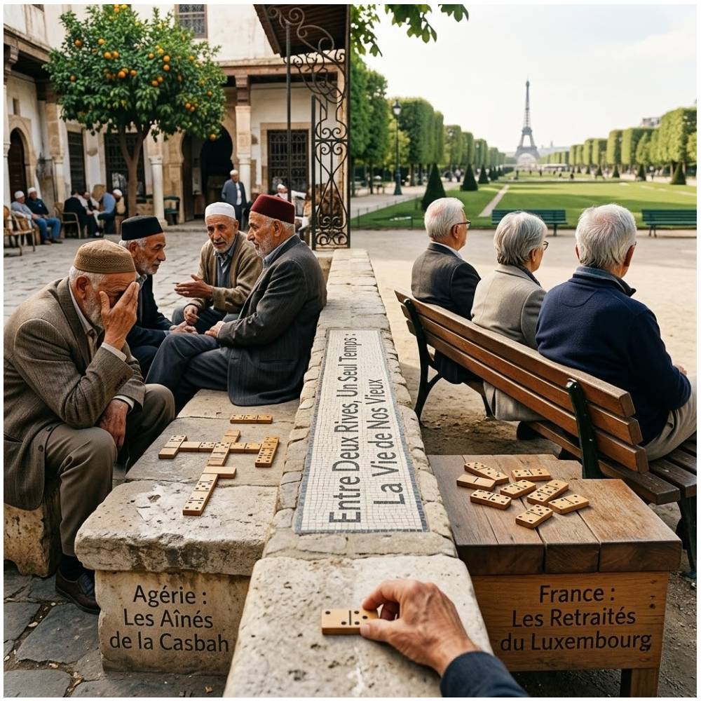 The elderly between the two banks, crossed study (France and Algeria): a Psycho-socio-anthropological approach