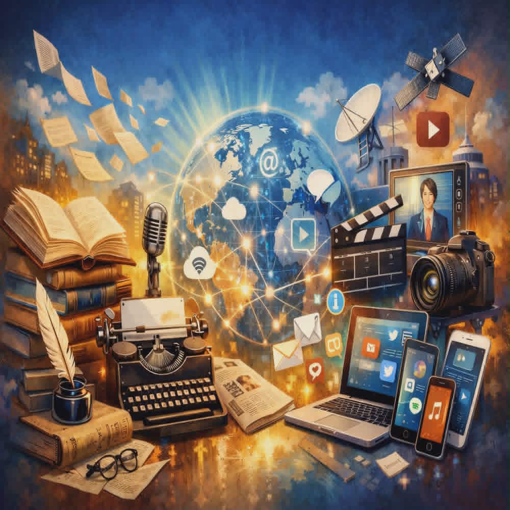 Literature, Media, ICT and Institutional Uses
