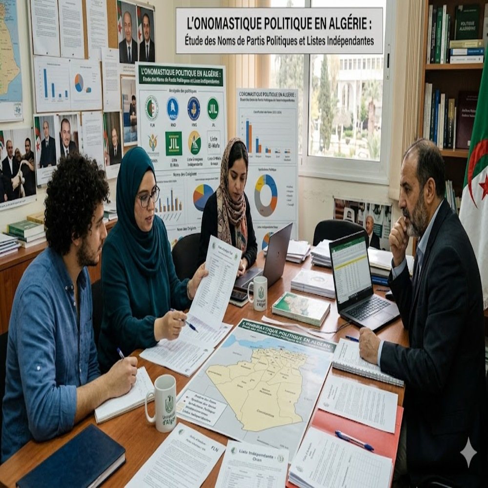 L’onomastique politique en Algérie : étude des noms de partis politiques et listes indépendantes
