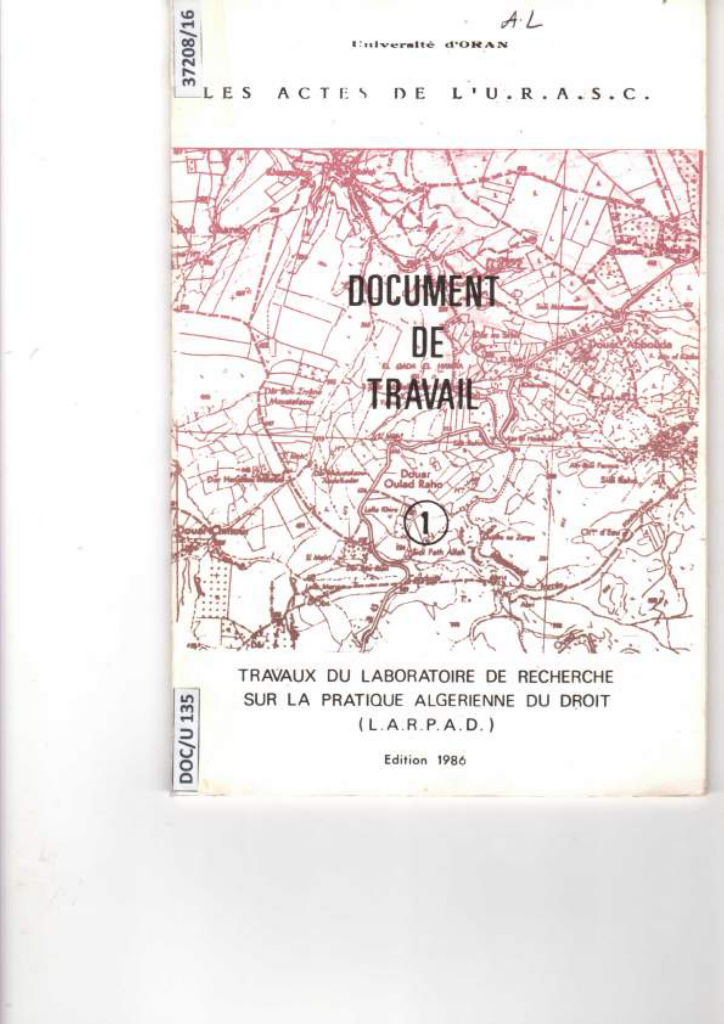 Document de travail 1 Travaux du Laboratoire Petit fascicule
